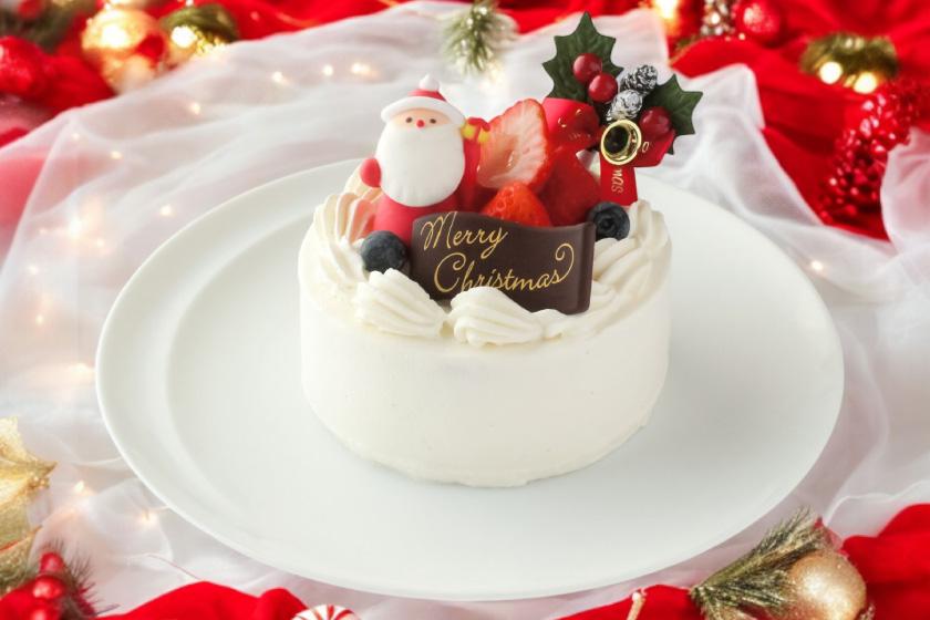 【期間限定】◆「キッチン ソレイユ」のクリスマスケーキ（リースノエル）付◆朝食プラン