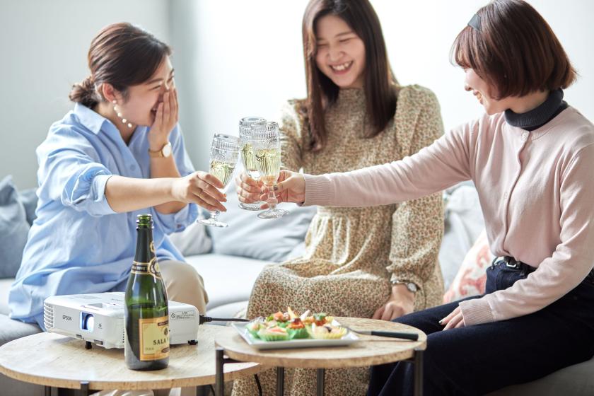 大人数宿泊を応援！大切な日をみんなで集い、祝う記念日プラン～誕生日や七五三、長寿祝いなど、人生の節目を一棟貸しヴィラで～【夕食・お祝いケーキ・乾杯ドリンク付】