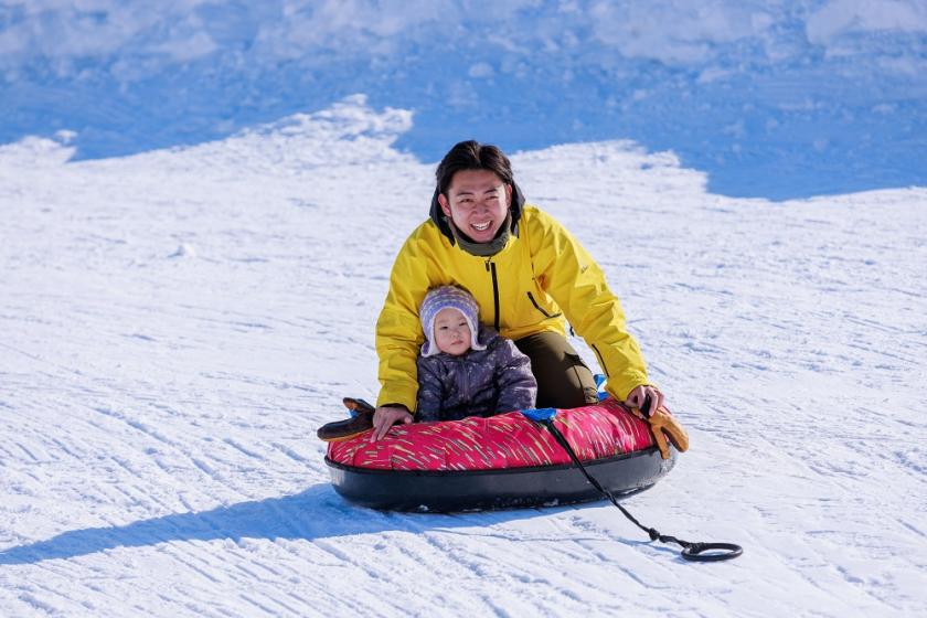 A must-see for families with small children! Fun for the whole family! All-you-can-play sledding plan [breakfast buffet included]