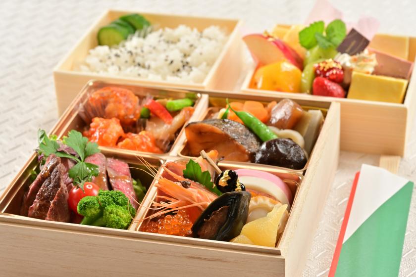 【年末年始限定】連泊プラン！夕食は料理長厳選の豪華お弁当お部屋入れと和洋中ディナービュッフェ