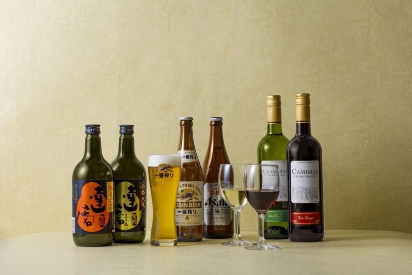 忘・新年会プラン 宴御膳【飲放題付】　6,000円