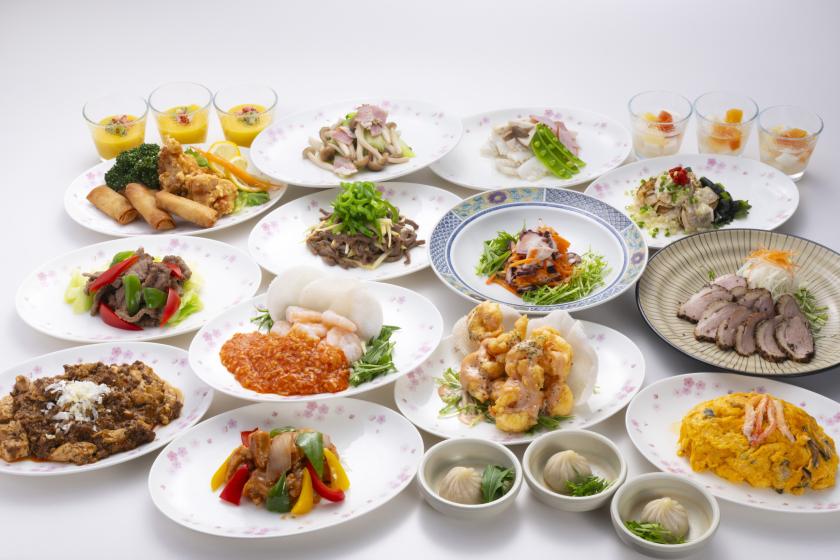 【夕朝食付】夕食はレストランでオーダーバイキング、夏の夜を彩るシェフ渾身の中国料理をお愉しみください