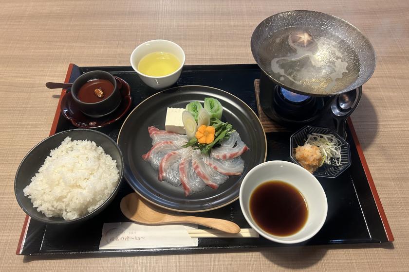 [2nd Anniversary] A luxurious morning meal with sea bream shabu-shabu (breakfast included)