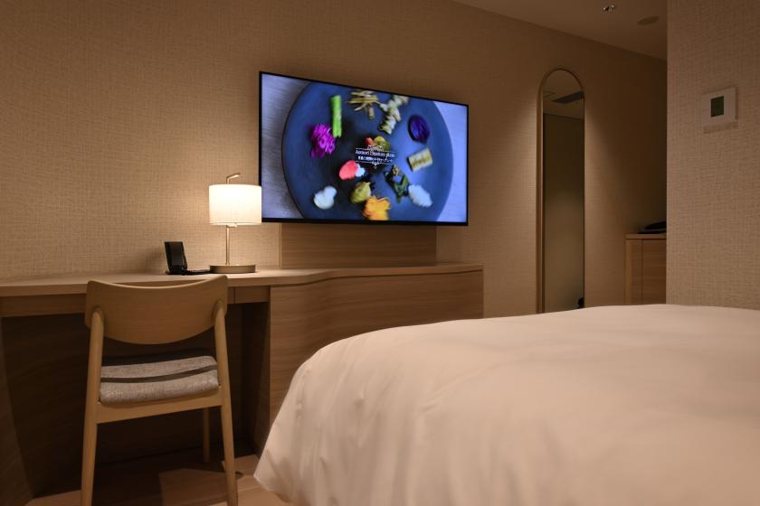 [Cocoon Room] Double bed / Unit shower / 20 square meters / Non-smoking