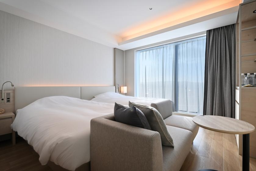 [Tourist room] Twin bed / Unit bath / 25 square meters / Non-smoking