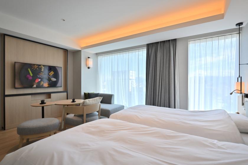 [Zen Room-Zen-] Twin bed/with unit bath/31 square meters/non-smoking