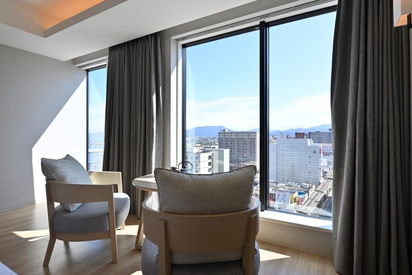 [Zen king room] King bed/with unit bath/34 square meters/non-smoking