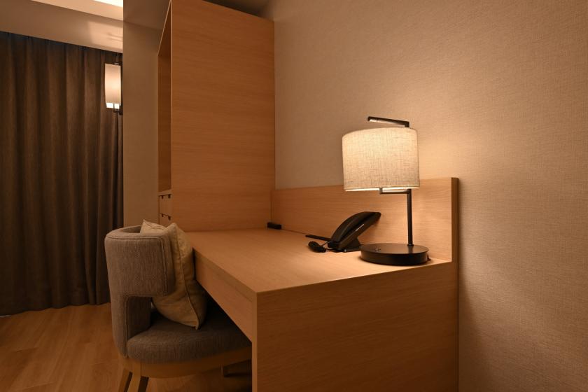 [Zen king room] King bed/with unit bath/34 square meters/non-smoking