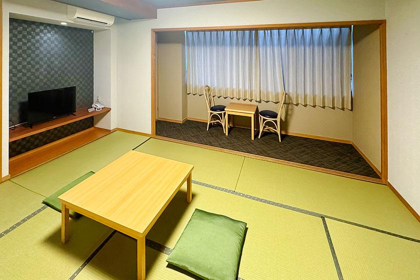 【禁煙】スタンダード和室3名定員広縁あり 内風呂なし (眺望なし)