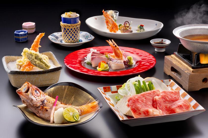 【幻のブランド牛を堪能】のどぐろ＆石川ブランド「能登牛」を味わう豪華会席