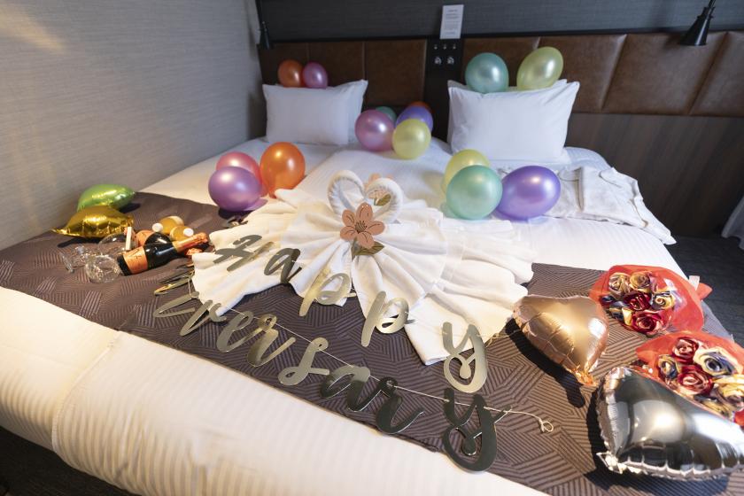 [For celebrating an anniversary] Anniversary plan in a room with a king-size bed ◇ Breakfast included ◇