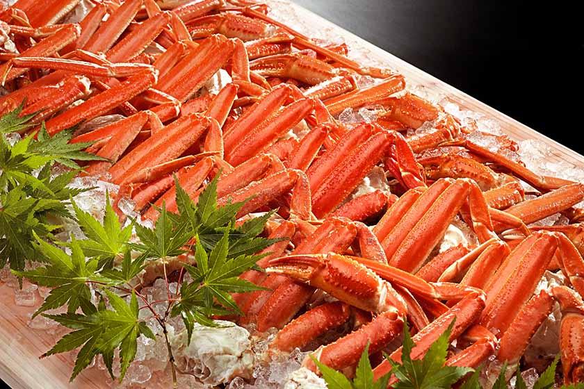 【グルメプラン】本ズワイガニ食べ放題（ツメ、脚）付1泊2食 基本バイキングプラン（※仙台トク旅キャンペーン適用対象外）