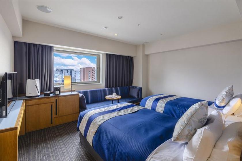 ■Top floor premium twin room■Non-smoking/Airdog・ReFa available