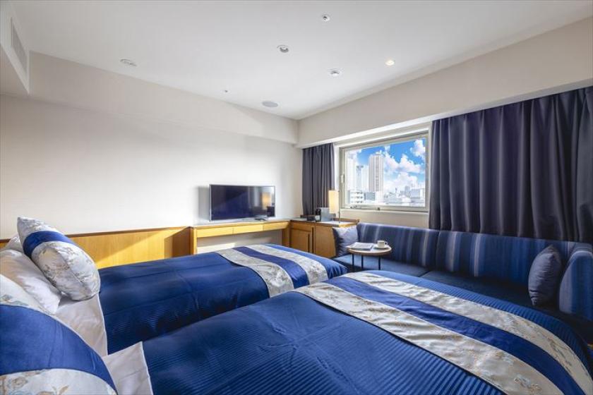 ■Top floor premium twin room■Non-smoking/Airdog・ReFa available
