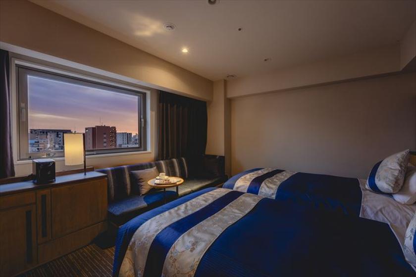 ・■Top floor premium twin room■Non-smoking／Airdog・ReFa available