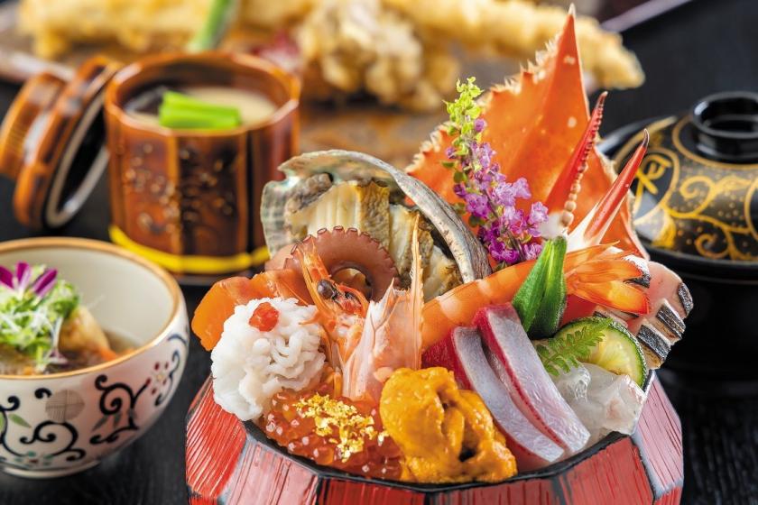 [Luxurious Seafood] A spectacular seafood meal! A treasure chest of the sea packed with Setouchi fish / Dinner and Breakfast