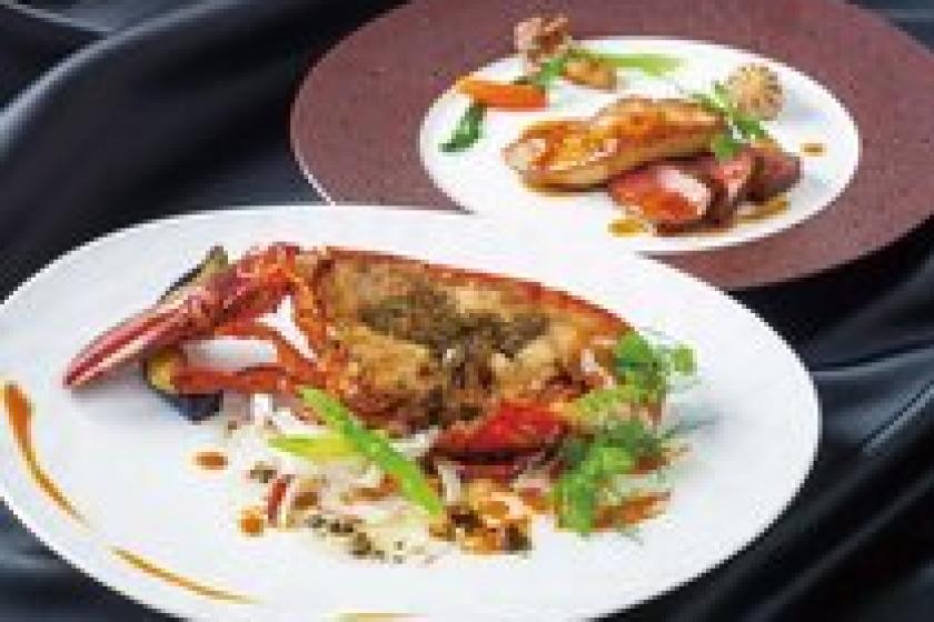 【今宵だけのフレンチを／プレミアム】黄綬褒章受章「松原料理長」×讃岐の山里、瀬戸内海の恵み＜夕朝食＞