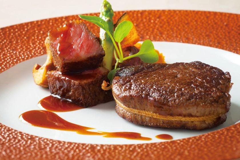 【ステーキディナーコース】うどん県でも讃岐オリーブ牛というおいしい肉、あります！【夕朝食付】