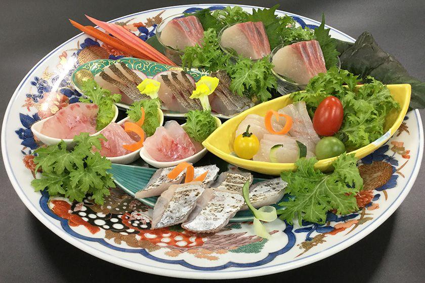 【卓袱最上級】特鮮卓袱プラン　新鮮魚介七種　長崎和牛　鮑≪6～8月≫