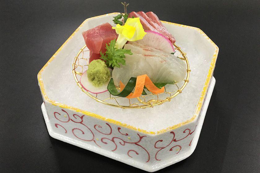 【会席スタンダード】海鮮会席プラン　県産豚アゴ出汁鍋　島原素麺≪6～8月≫