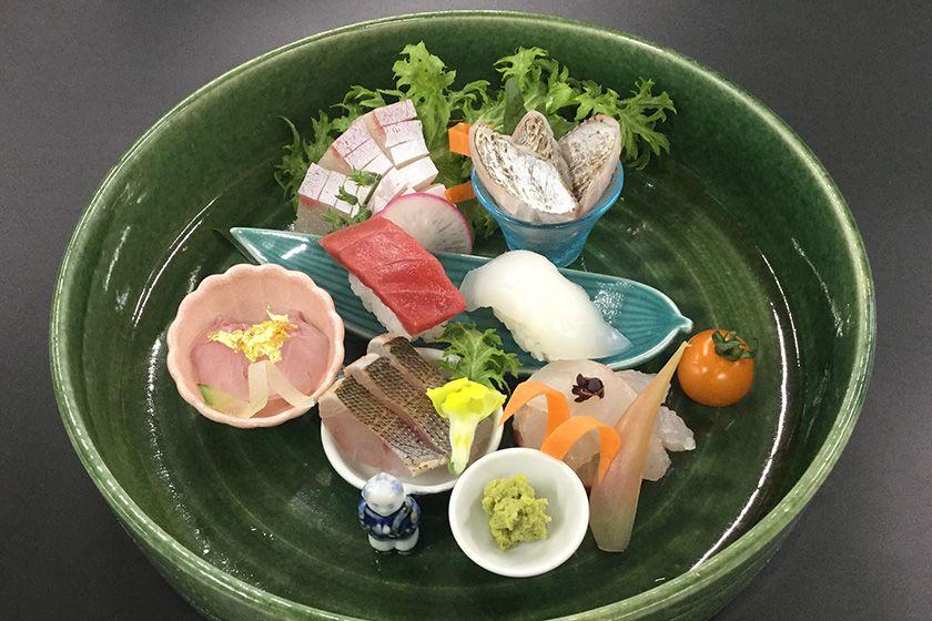【会席最上級】特鮮会席プラン　新鮮魚介七種　長崎和牛　鮑≪6～8月≫