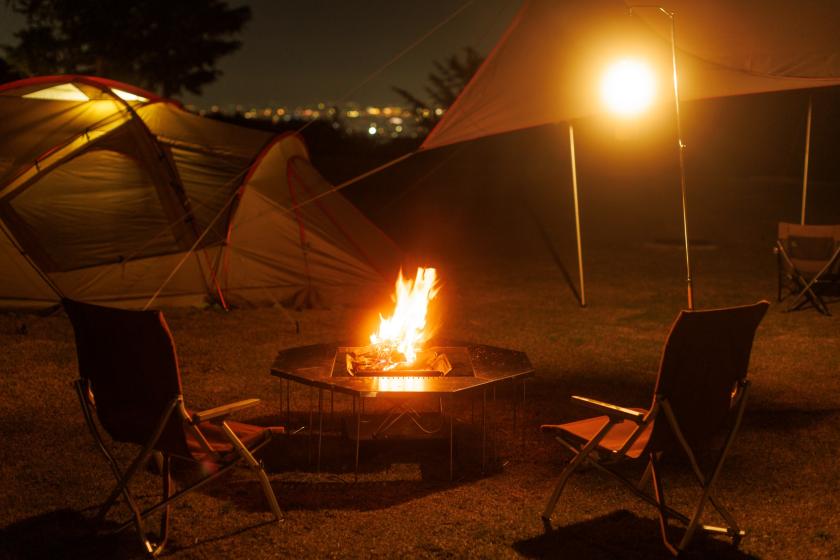 【11:00～】※恐竜キャンプ専用※ BBQ CAMPプラン（テント＆タープ付：4名様まで／電源なし）