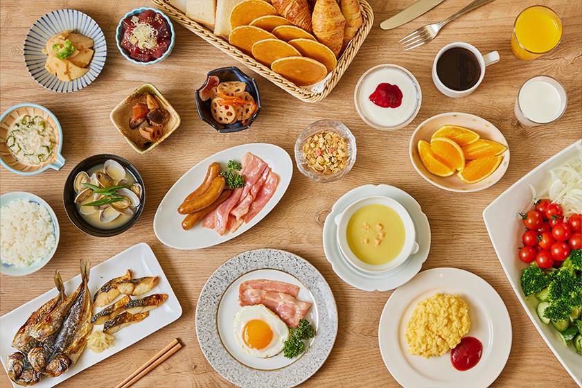 ■朝食付きプラン ～露天風呂、サウナ、プール＆ジャグジーを満喫～