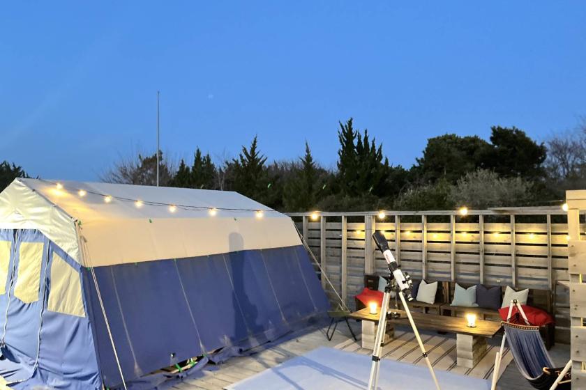 【1日1組限定】星空満喫プラン（夕朝食付き）