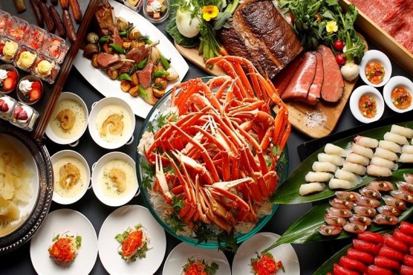 ディナーブッフェ 20％OFF！夕朝食付きプラン　夕食：小学生以下無料