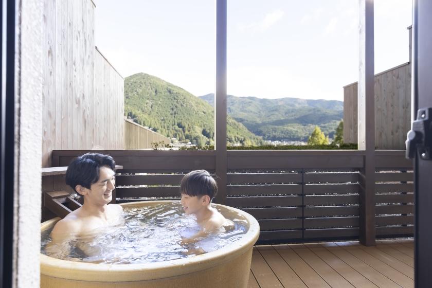 【禁煙】スタンダード露天風呂付和ベッドツイン(眺望なし)