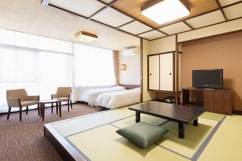 【禁煙】スタンダード和洋室ツイン 内風呂あり(本館)