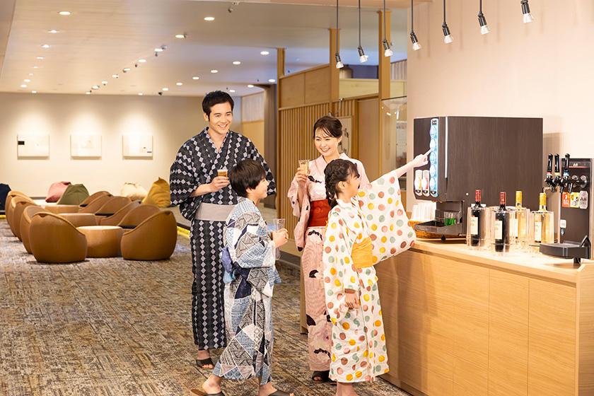 【夕食なし・朝食付】観光にもビジネスにも♪遅いチェックインでもOK 1泊基本バイキング朝食付
