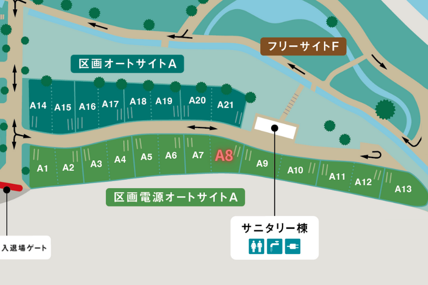 A8  区画電源オートサイト