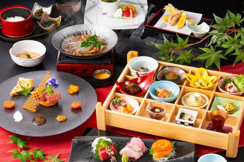 【直前割！2200円引】諏訪別邸 朱白◆◆朱和(すわ)会席(グレードアップ会席)