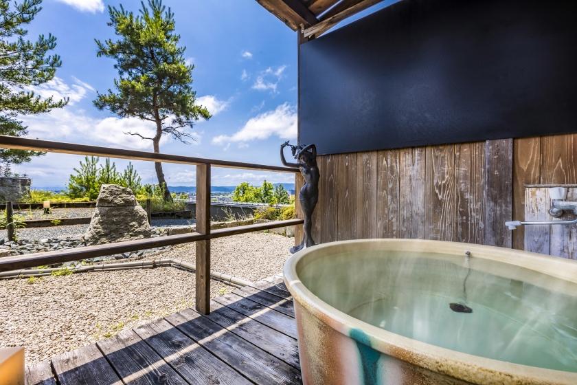 【禁煙】スーペリア露天風呂付和洋室