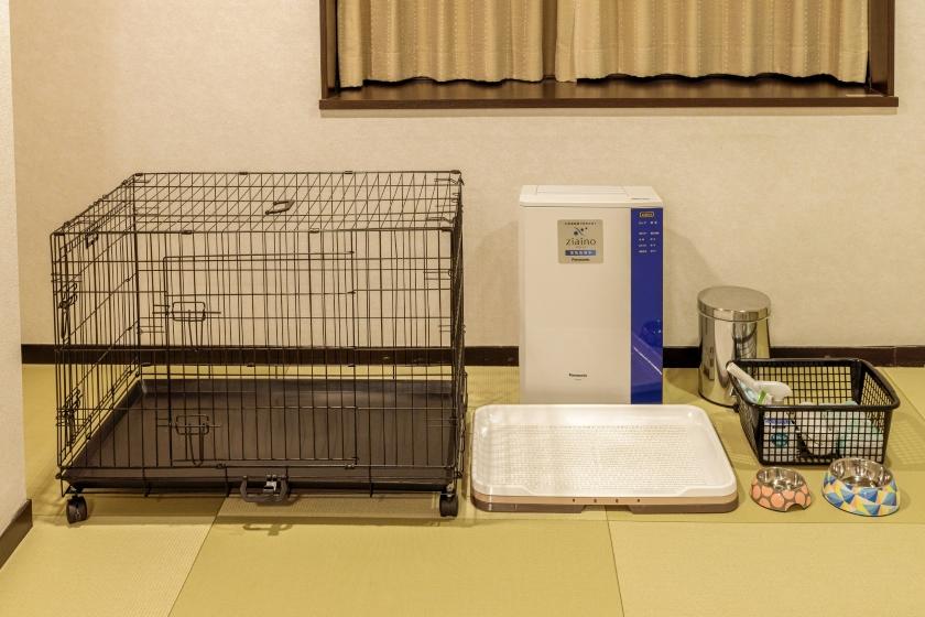 【禁煙】わんちゃん スタンダード和室 内風呂なし(眺望なし)