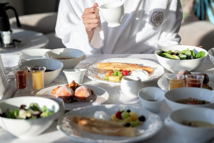 【5月のご宿泊限定】ご朝食プレゼント！心を解き放つ贅沢なモーニングをご堪能　～変更・返金不可～