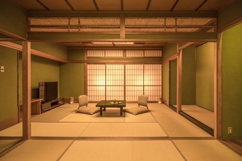 【禁煙】スーペリア和室2間5名定員 内風呂あり