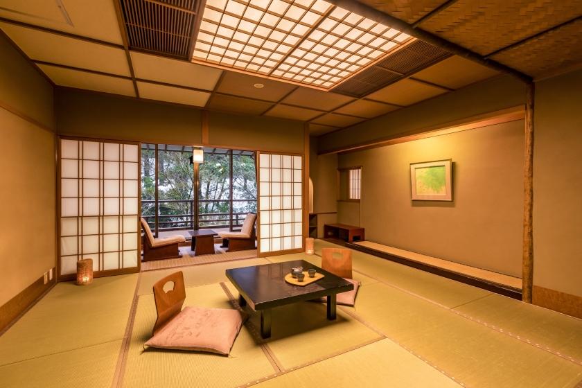 【禁煙】スタンダード露天風呂付和室15畳 内風呂なし