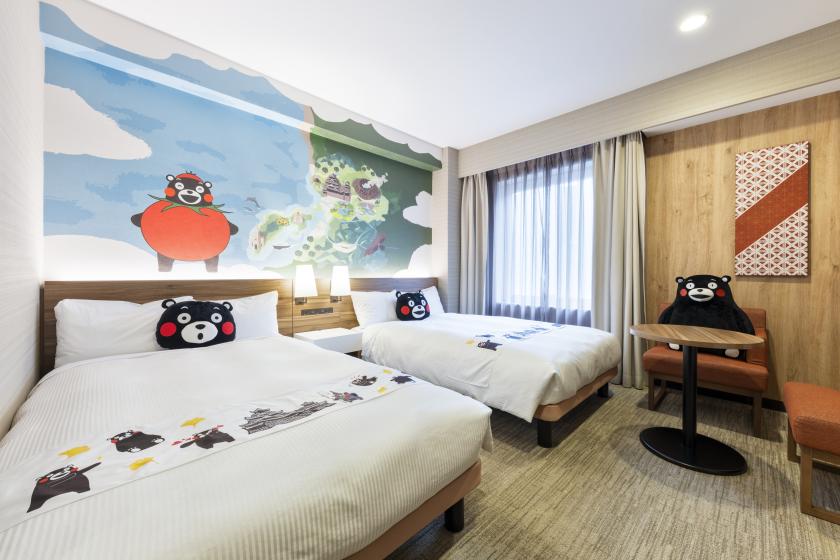 【くまRoom】くまモンと一緒にステイプラン＜朝食付＞