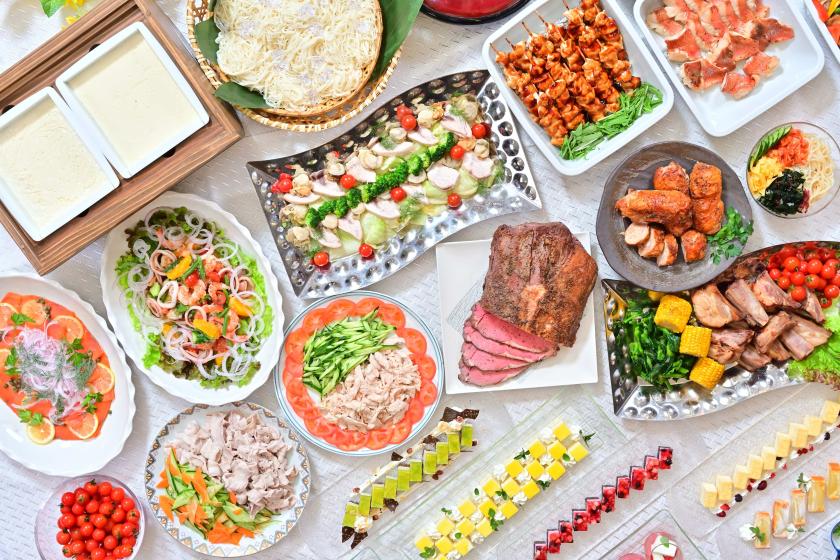 【早割60】夏休みは早期割が断然お得♪東北福島の名物料理を堪能！1泊2食バイキングプラン
