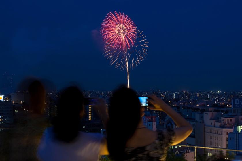 7月25日(土)　「隅田川花火大会」当日のご宿泊とご予約開始日のご案内