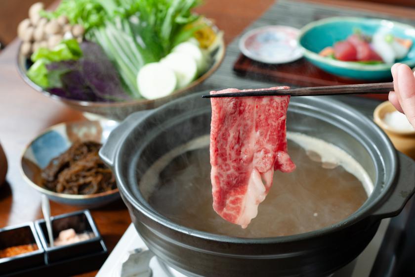 ＜夕朝食付＞琉球の饗宴～あぐー豚と黒毛和牛しゃぶしゃぶの贅沢食べ比べプラン