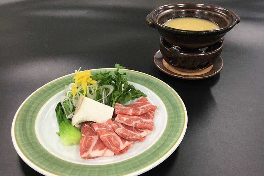【会席スタンダード】海鮮会席プラン　県産豚柚子味噌鍋　近海産アジフライ≪9～11月≫