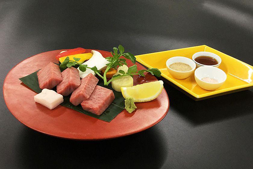 【会席最上級】特鮮会席プラン　新鮮魚介七種　長崎和牛　鮑と秋味の茶碗蒸し≪9～11月≫
