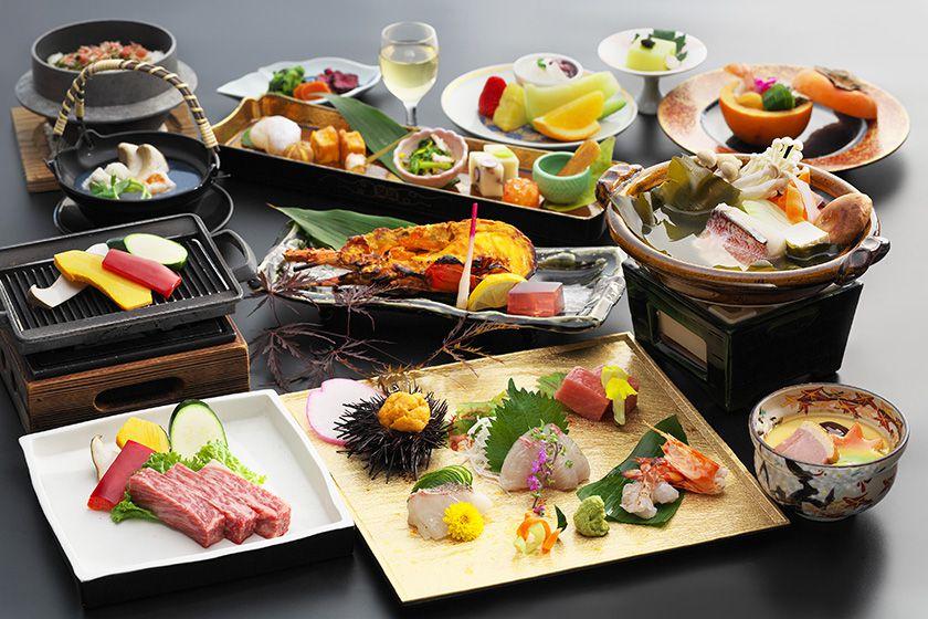 ◇【会席グレードアップ】四季の味覚を厳選！美食会席プラン