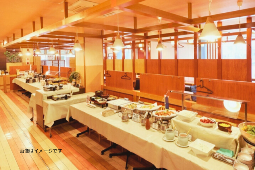 [Prepayment only] Akita specialty buffet breakfast plan [Breakfast included]