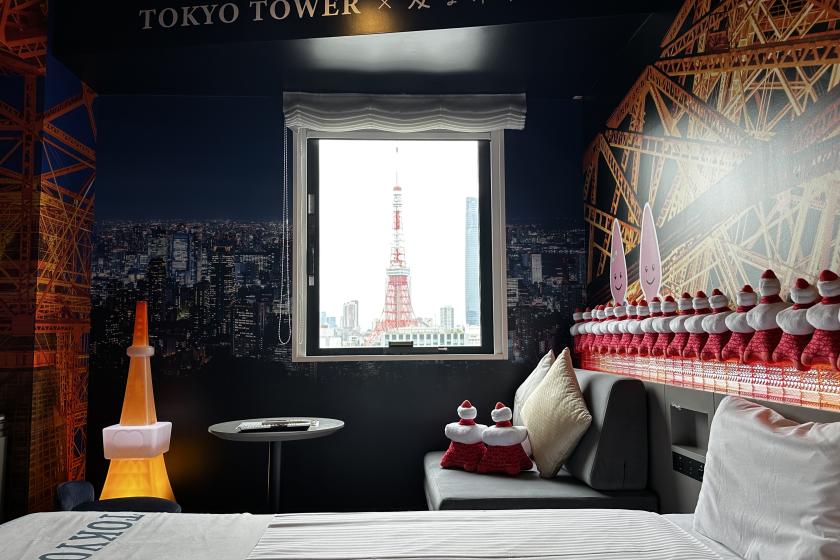 [TOKYO TOWER x Henn na Hotel Tokyo Tower Collaboration Room] Tokyo Tower View Deluxe Twin