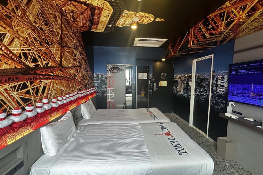 [TOKYO TOWER x Henn na Hotel Tokyo Tower Collaboration Room] Tokyo Tower View Deluxe Twin