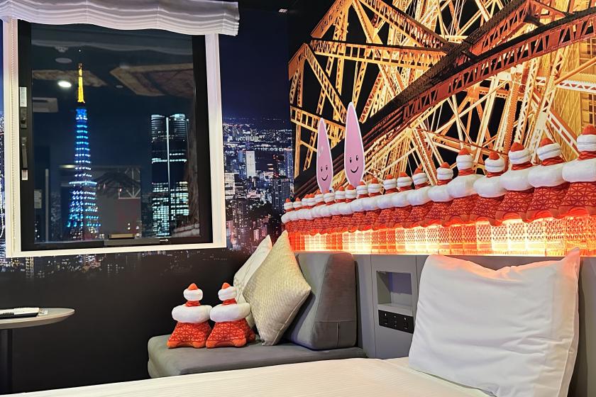 [TOKYO TOWER x Henn na Hotel Tokyo Tower Collaboration Room] Tokyo Tower View Deluxe Twin